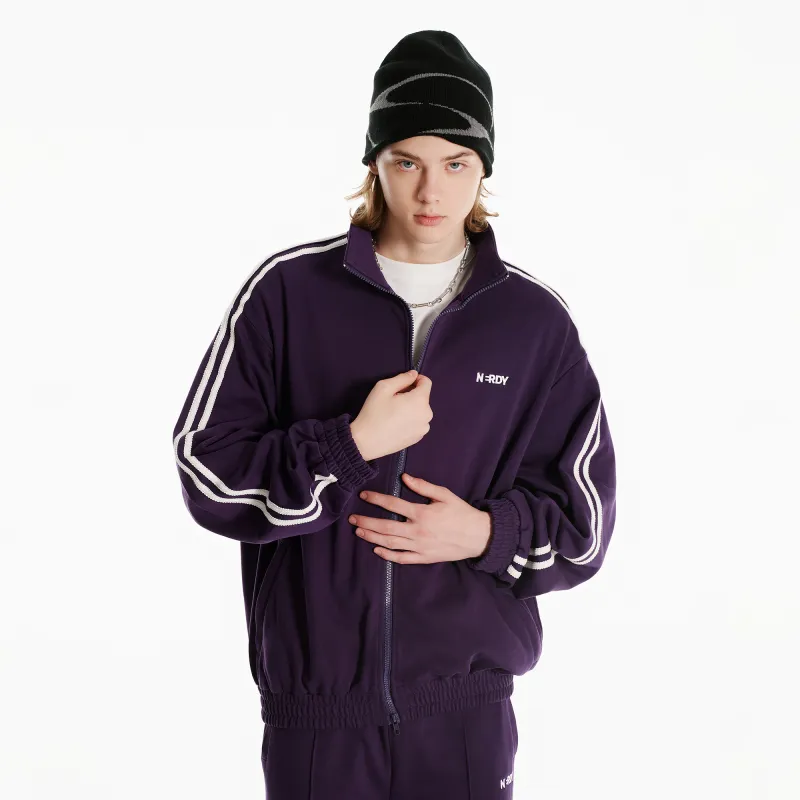 NERDY Jackets & Coats Unisex Dark Purple-8
