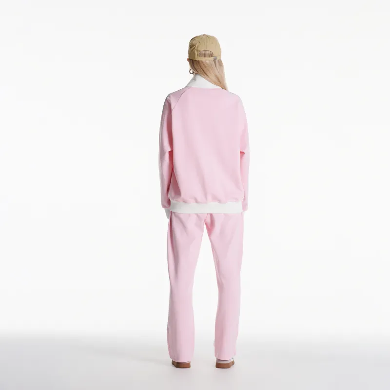 NERDY Knitted Sweatpants Unisex Light Pink-6
