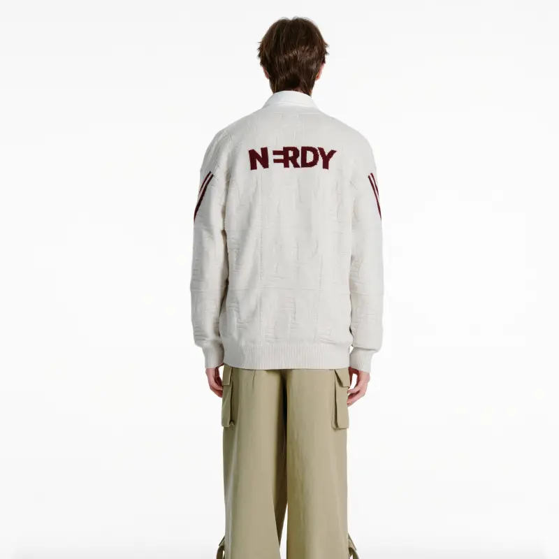 Nerdy Sweaters Unisex Cream-3