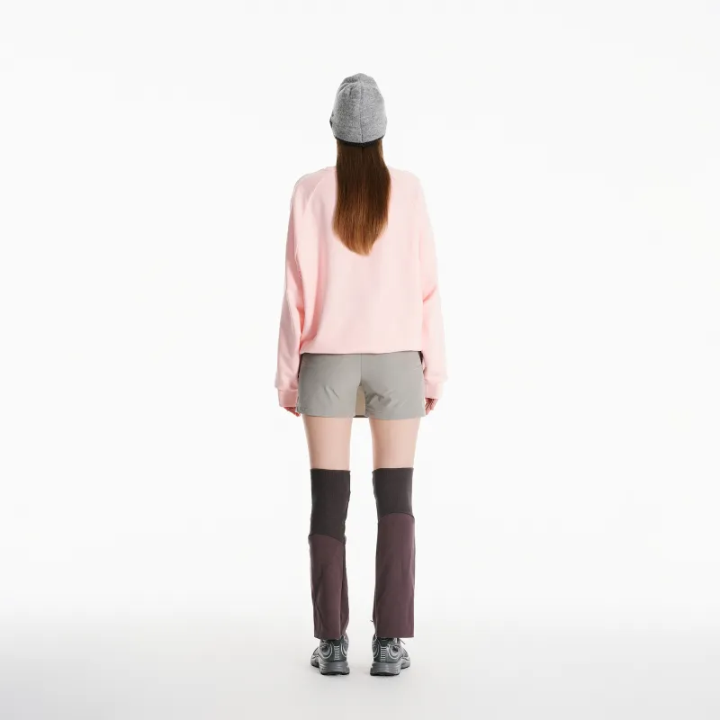 NERDY Sweatshirt Unisex Light Pink-5