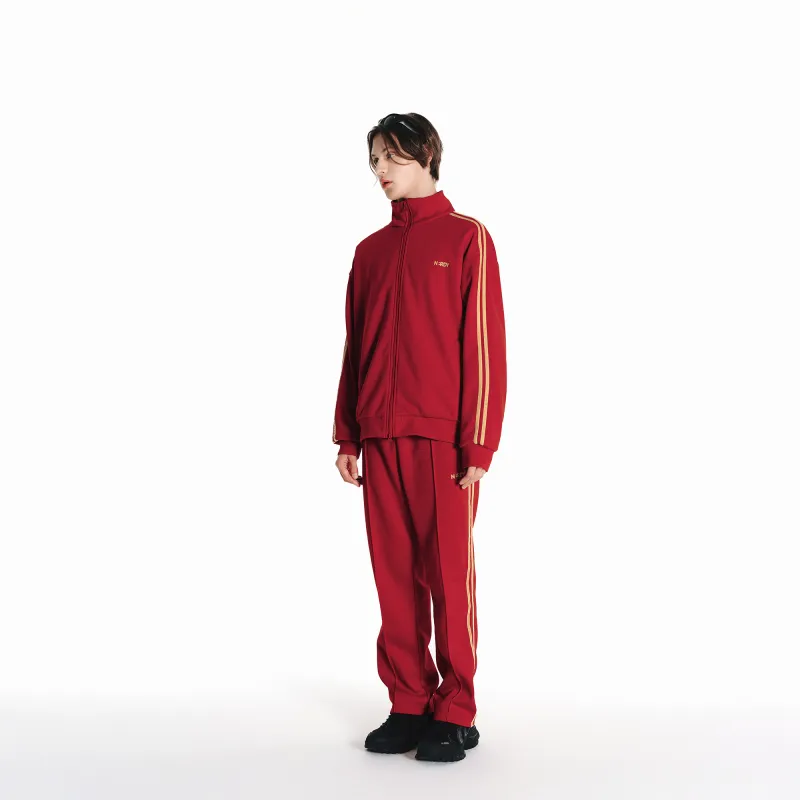 NERDY Jackets Coats Unisex Deep Red-3