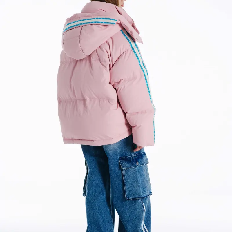 NERDY Down Jacket Unisex Light Pink-3