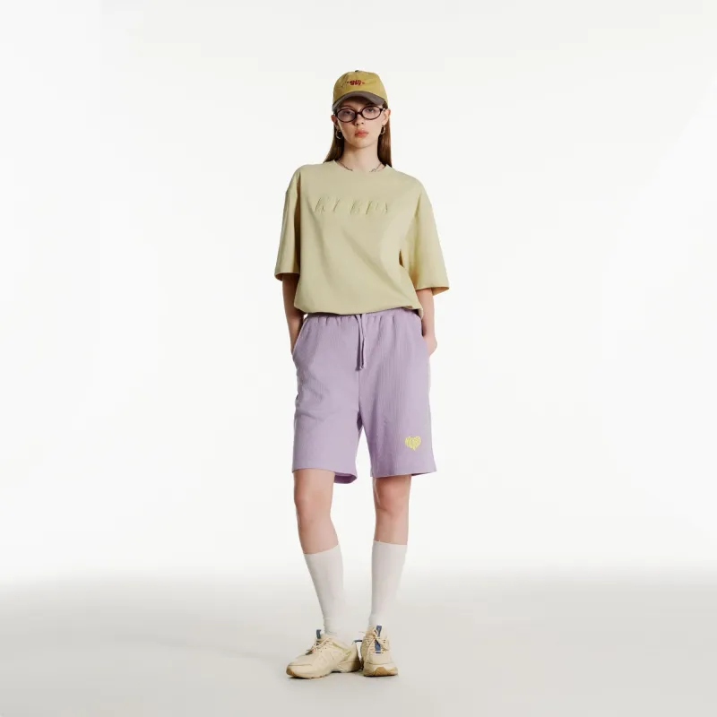 NERDY SS24 Casual Shorts Unisex Purple-4