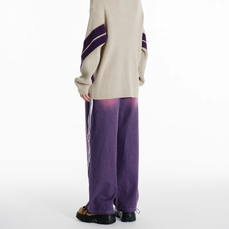 Nerdy Jeans Unisex Purple-4