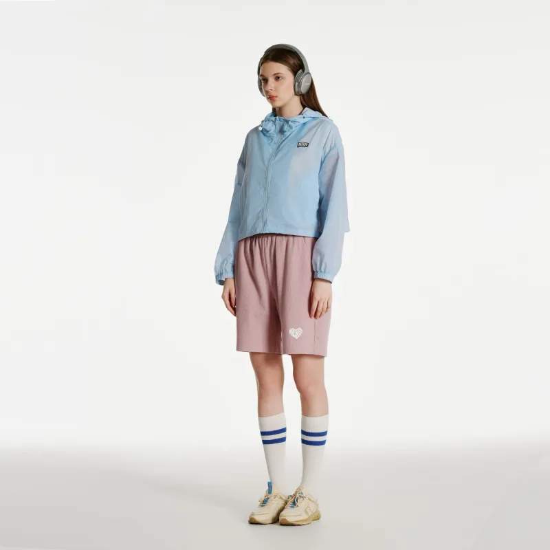 NERDY SS24 Casual Shorts Unisex Light Pink-3