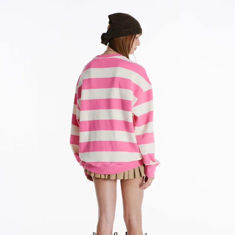 Nerdy Sweatshirts Unisex Pink-4