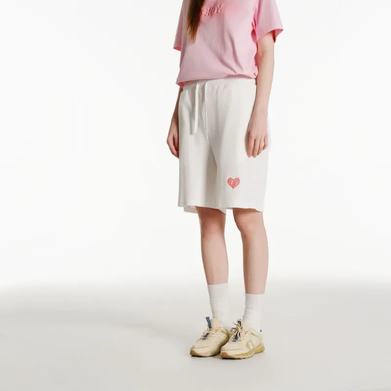 NERDY SS24 Casual Shorts Unisex Cream-7