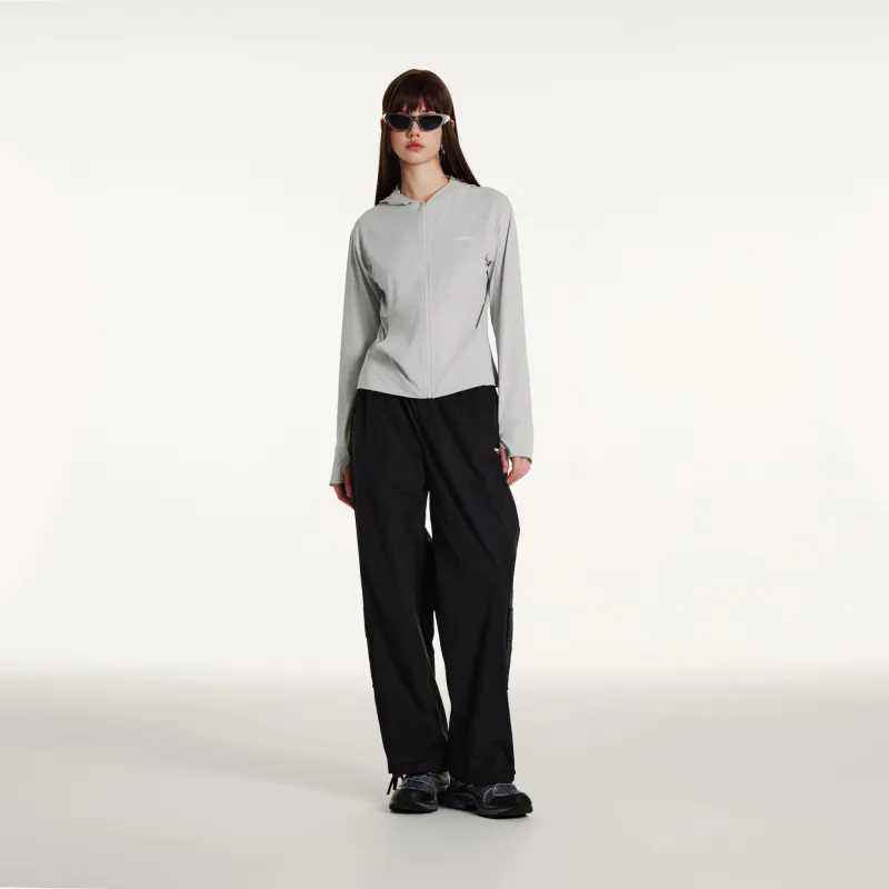 NERDY SS24 Sun Protection Clothing Women's Light Gray-3