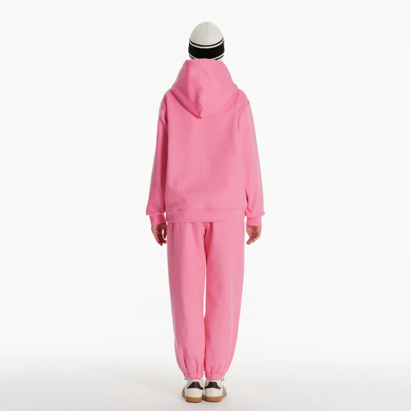 Nerdy Casual Pants Unisex Pink-7