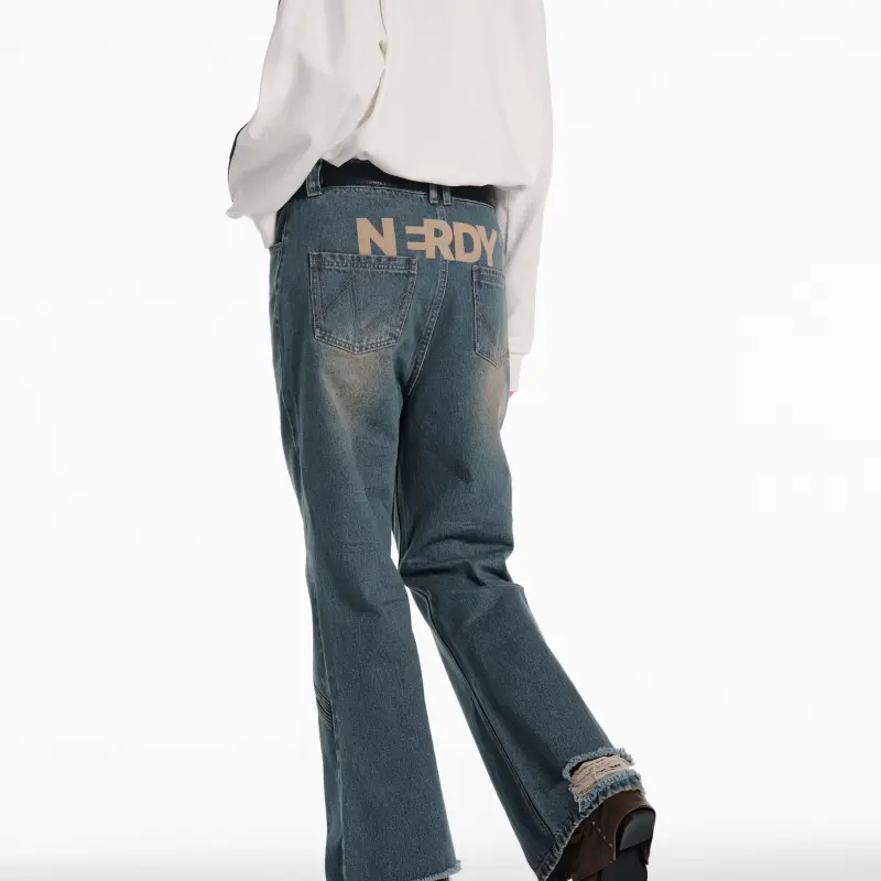 Nerdy Jeans Unisex Dark Blue-5
