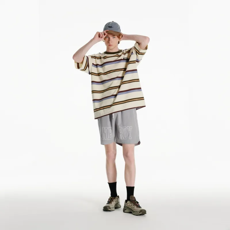 NERDY SS24 Casual Shorts Unisex Gray-3