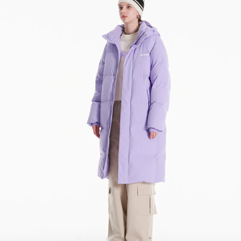 NERDY Down Jacket Unisex Light Purple-4