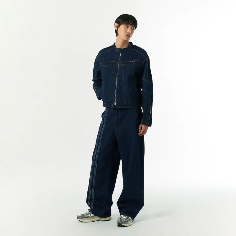 Nerdy Jeans Unisex Dark Blue-8