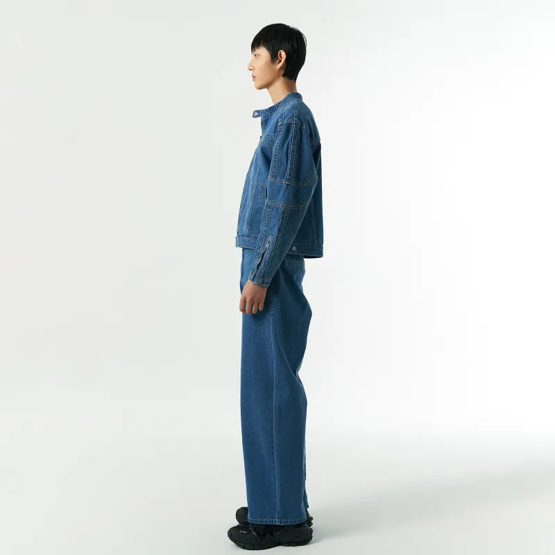 Nerdy Jeans Unisex Blue-5