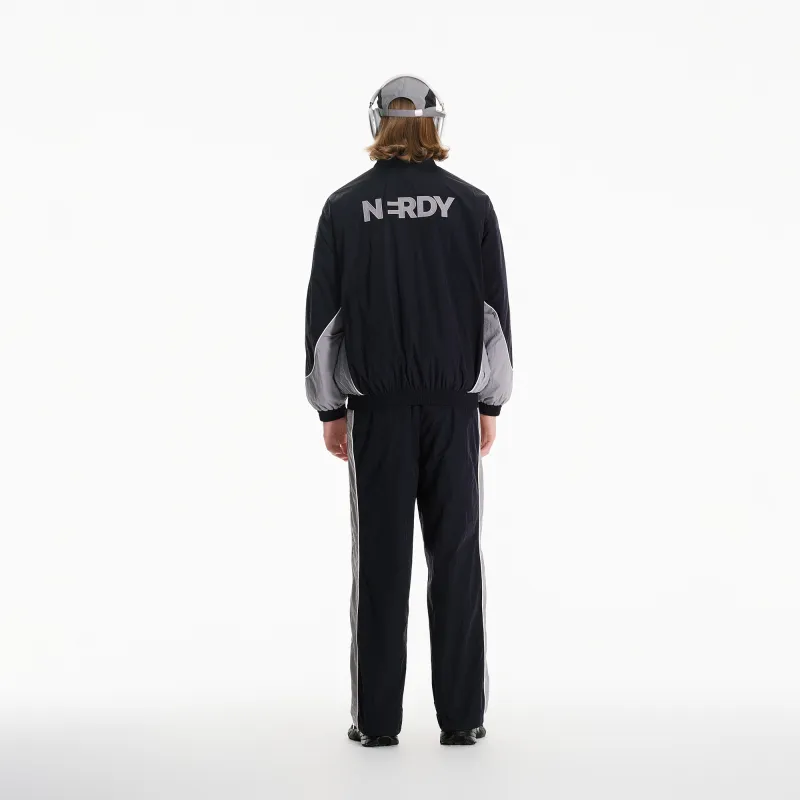 NERDY Knitted Sweatpants Unisex Dark Blue-8