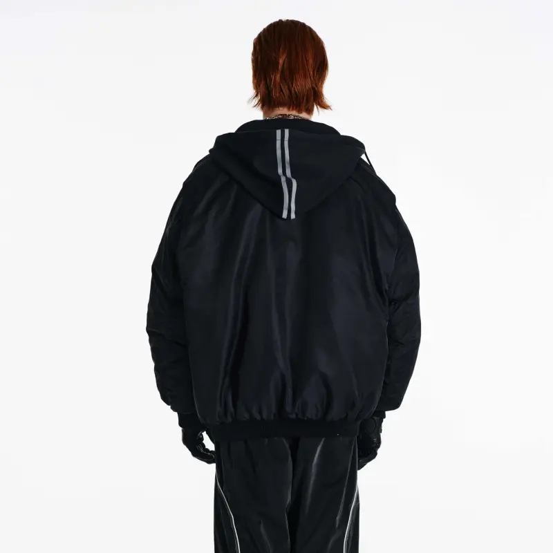 Nerdy Down Jackets Unisex Black-4