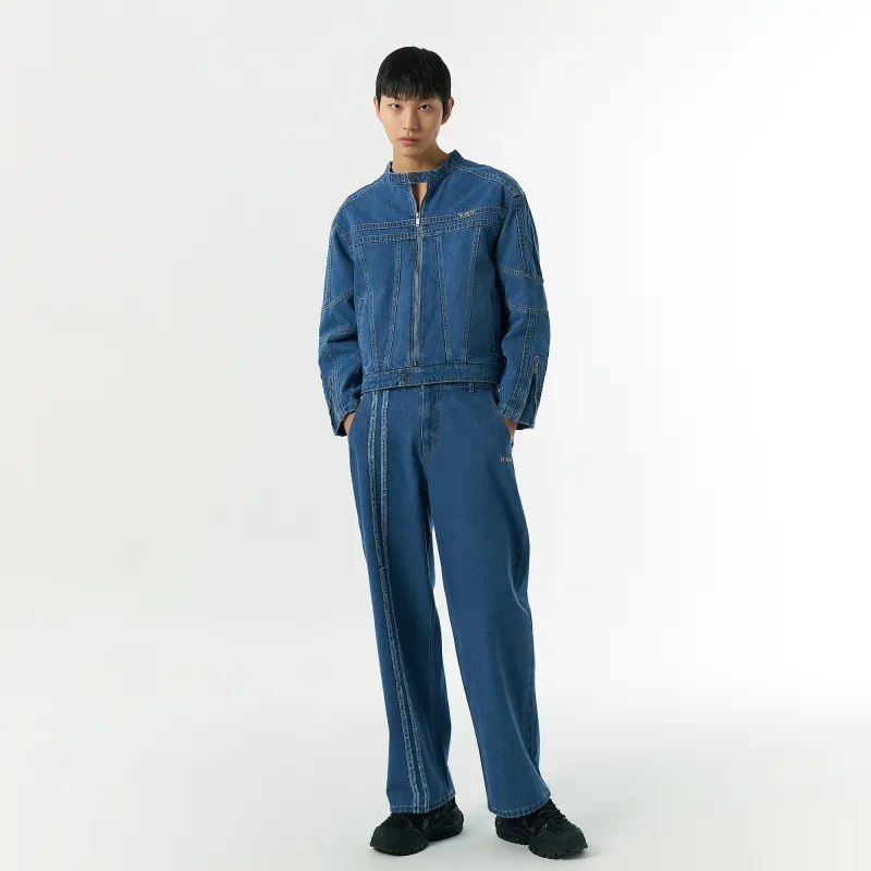 Nerdy Jeans Unisex Blue-7