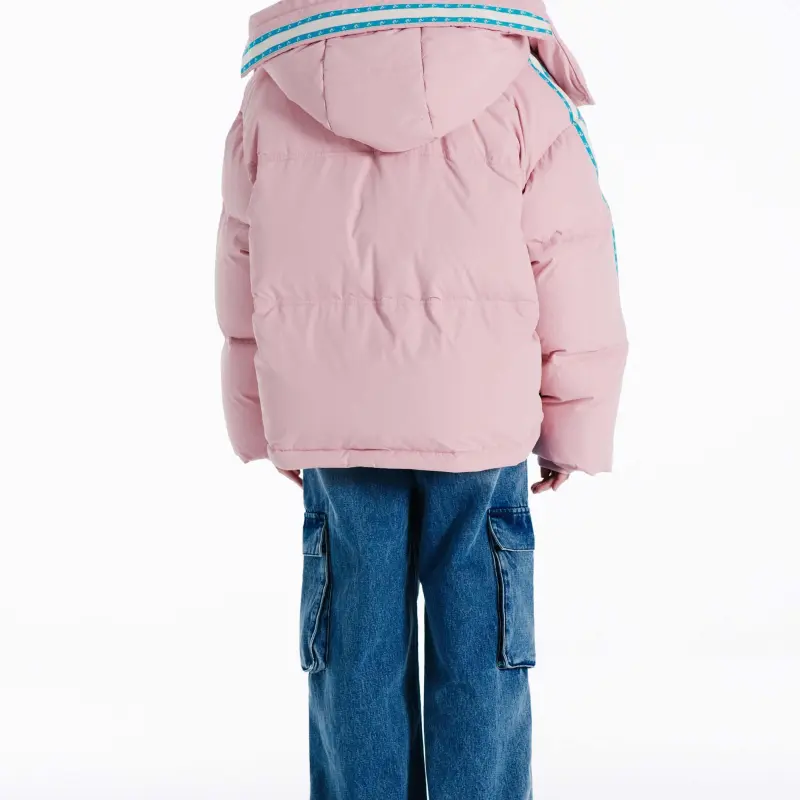 NERDY Down Jacket Unisex Light Pink-4