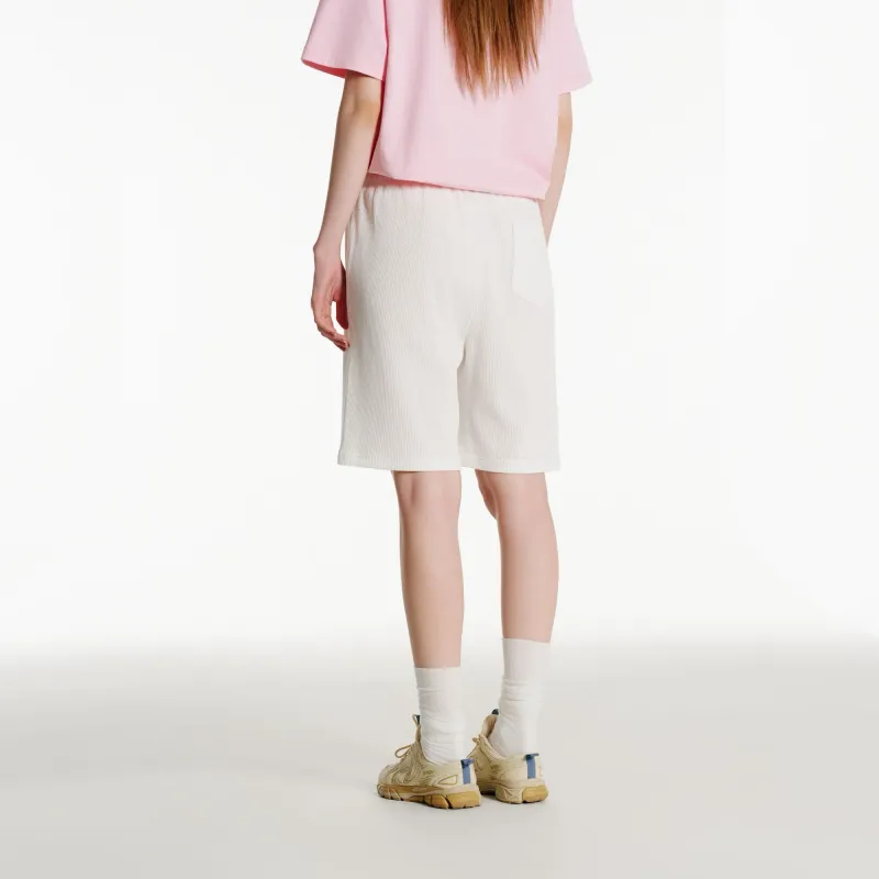 NERDY SS24 Casual Shorts Unisex Cream-8