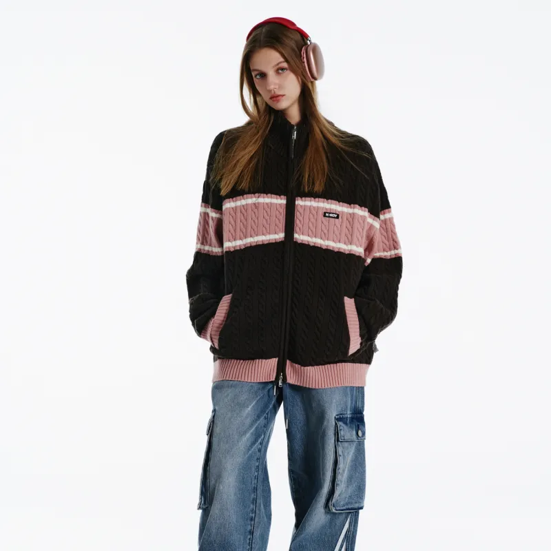 Nerdy Knitwear Unisex Brown-4