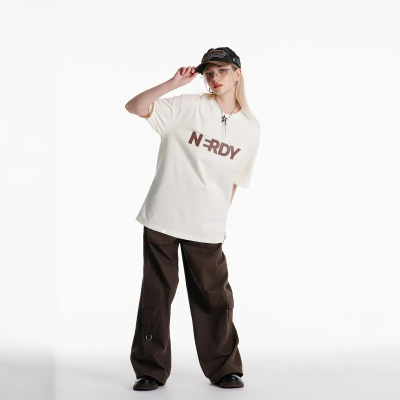 Nerdy T Shirts Unisex Ecru-5