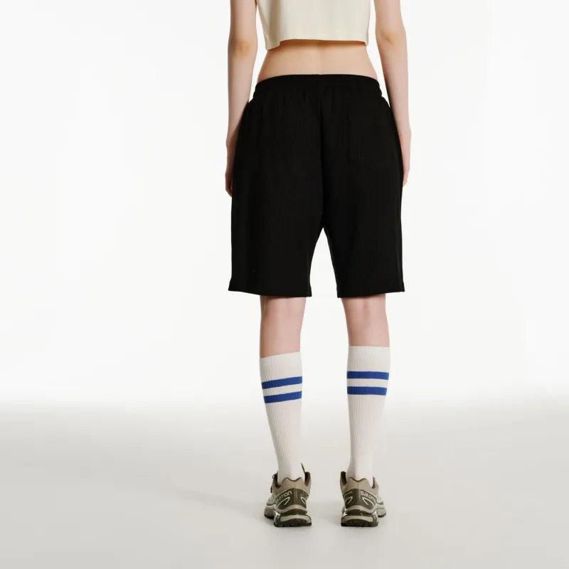 NERDY SS24 Casual Shorts Unisex Black-11