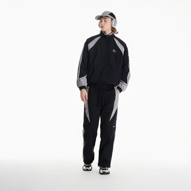 NERDY Knitted Sweatpants Unisex Dark Blue-4