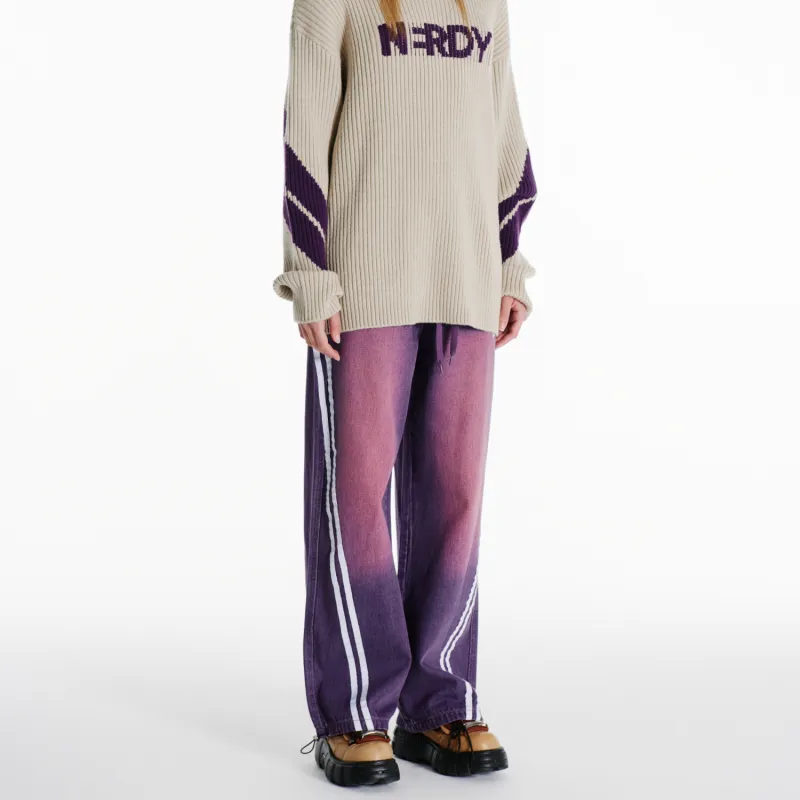 Nerdy Jeans Unisex Purple-5