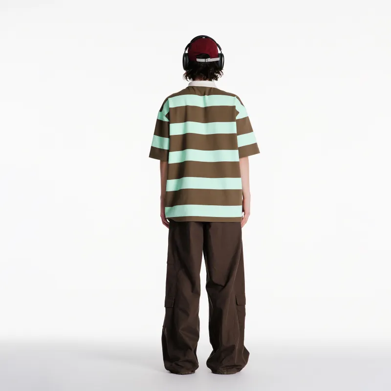 NERDY SS24 Polo Shirt Unisex Brown-7