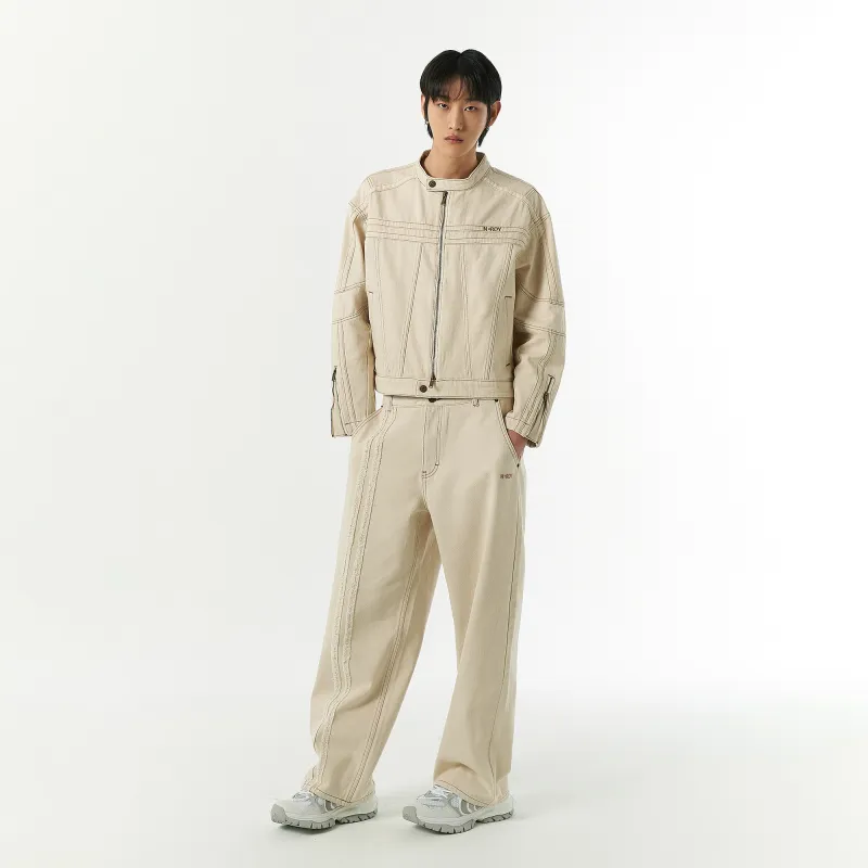 Nerdy Jeans Unisex Ivory-8