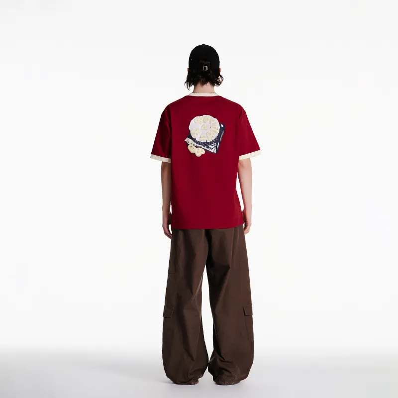 NERDY SS24 T Shirt Unisex Deep Red-7
