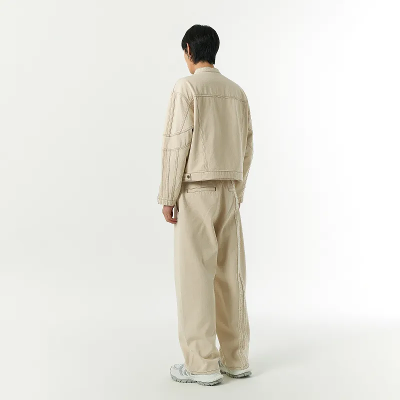 Nerdy Jeans Unisex Ivory-5