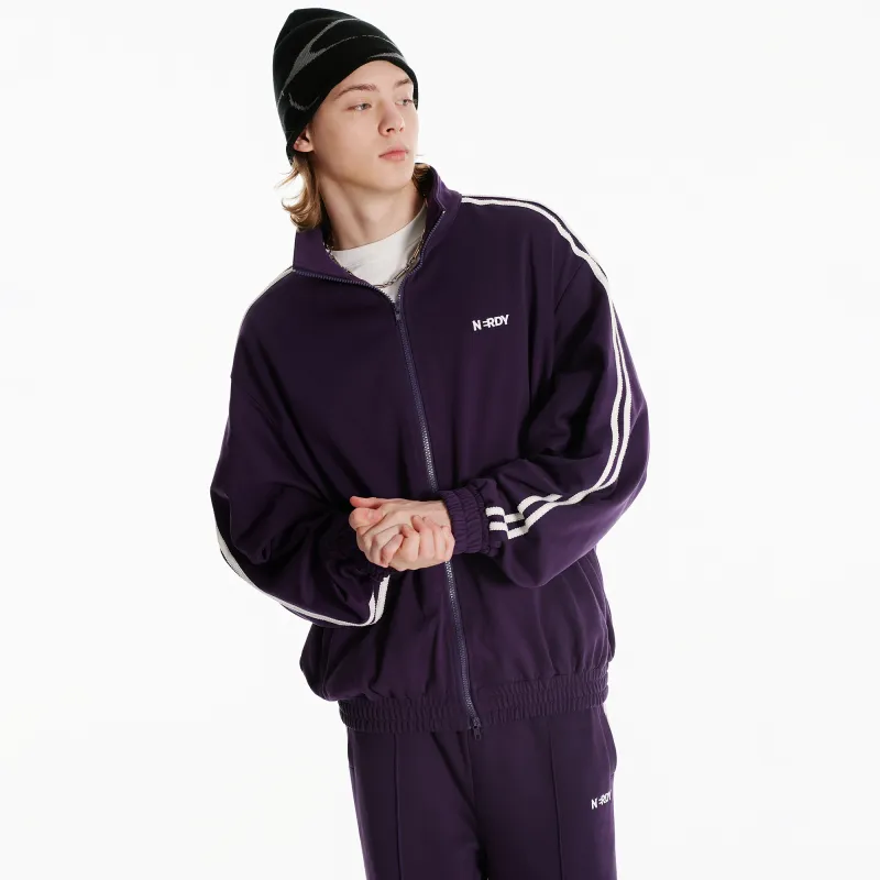 NERDY Jackets & Coats Unisex Dark Purple-9