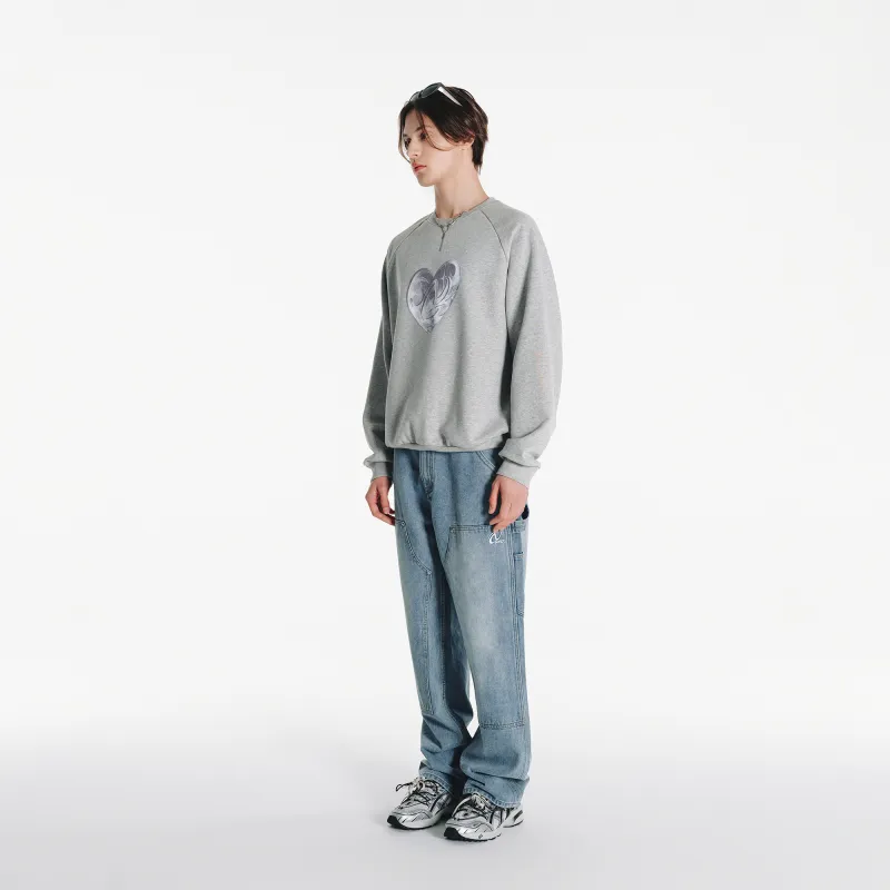 NERDY Sweatshirt Unisex Light Gray-4
