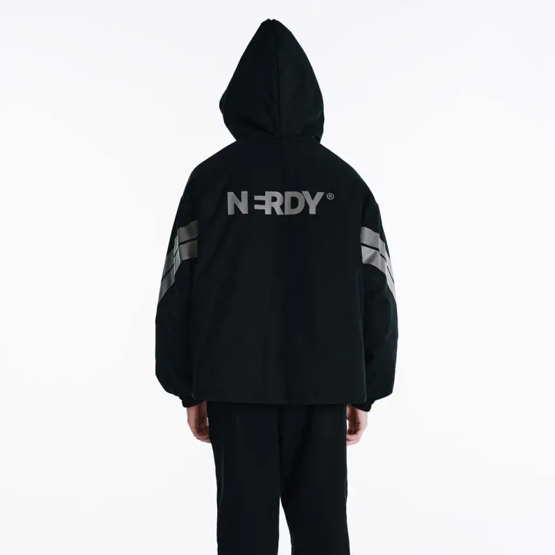 Nerdy Down Jackets Unisex Black-4