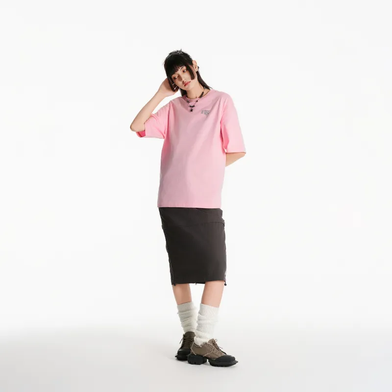 NERDY T Shirt Unisex Light Pink-6