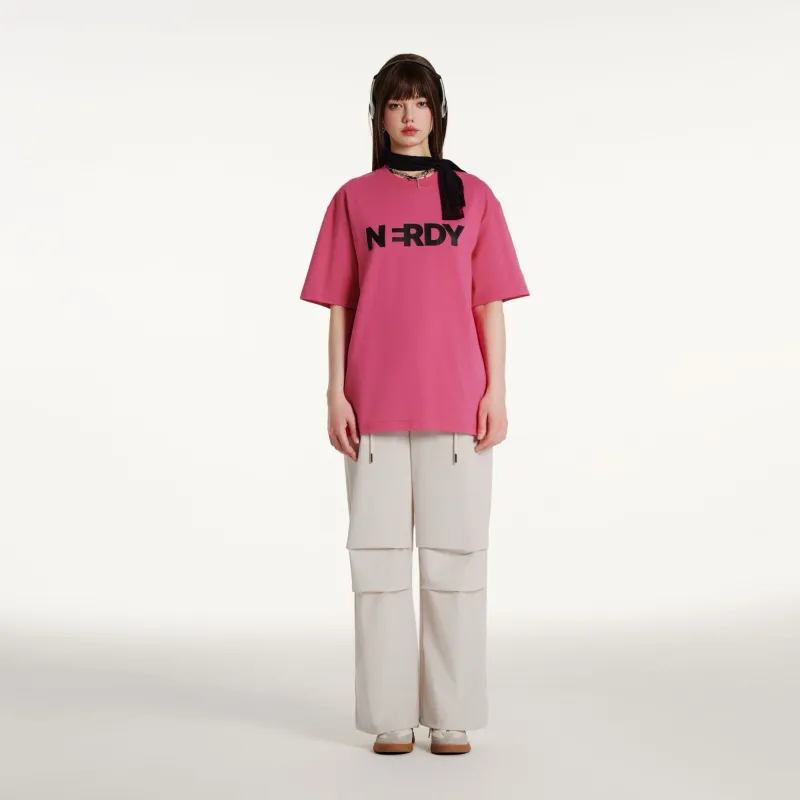 NERDY T Shirt Unisex Vibrant Pink-2