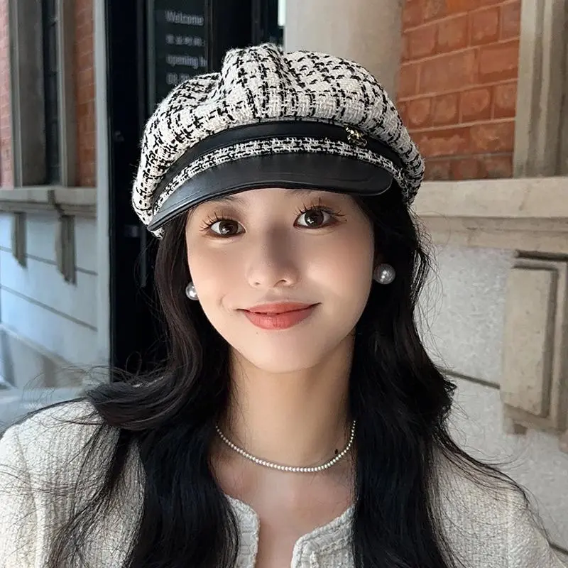 DUOLAN Polyester Berets Women's-7