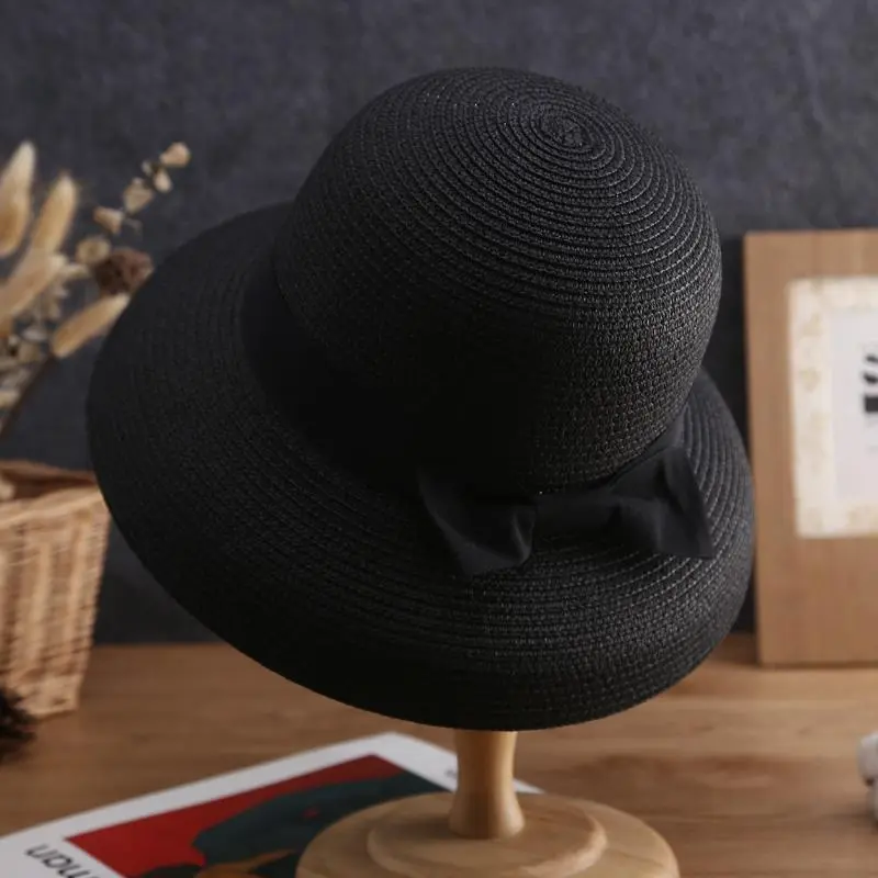 DUOLAN Linen Sun Protection Hats Women's-4