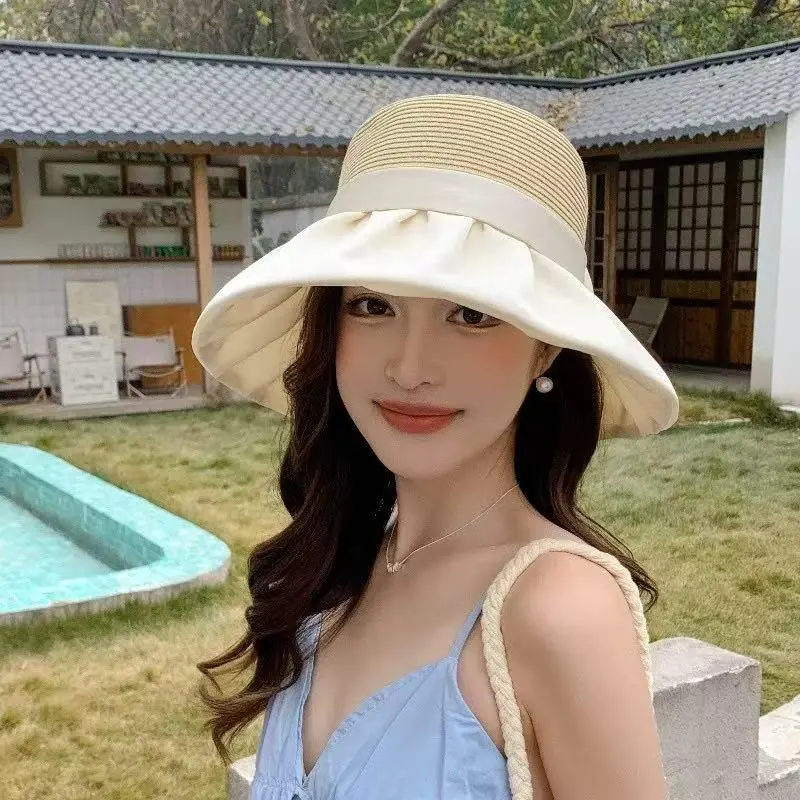 DUOLAN Polyester Bucket Hats Women's-5
