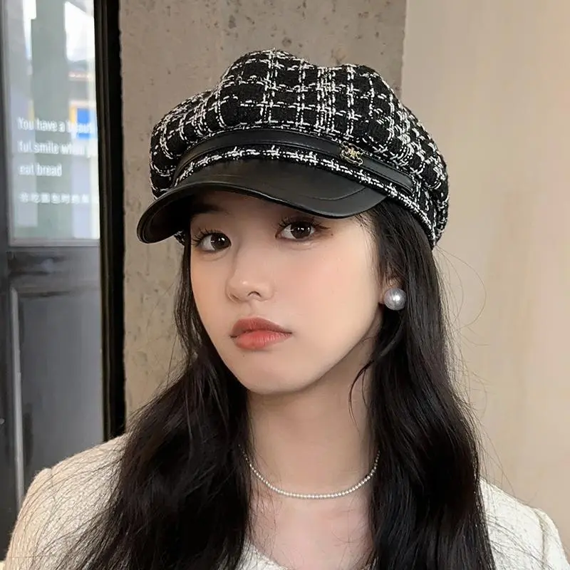 DUOLAN Polyester Berets Women's-3