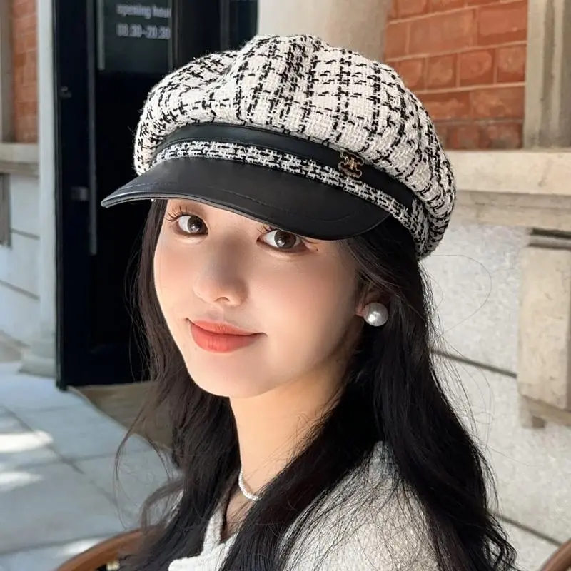 DUOLAN Polyester Berets Women's-5