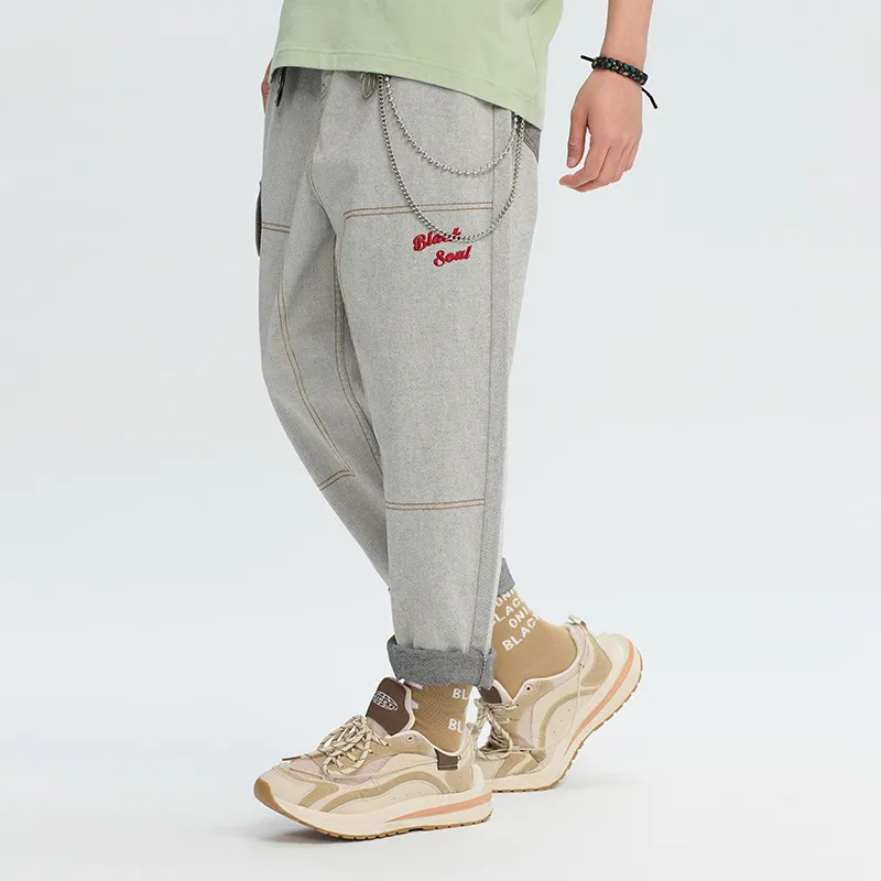 ONIARAI Jeans Men Denim Gray-3