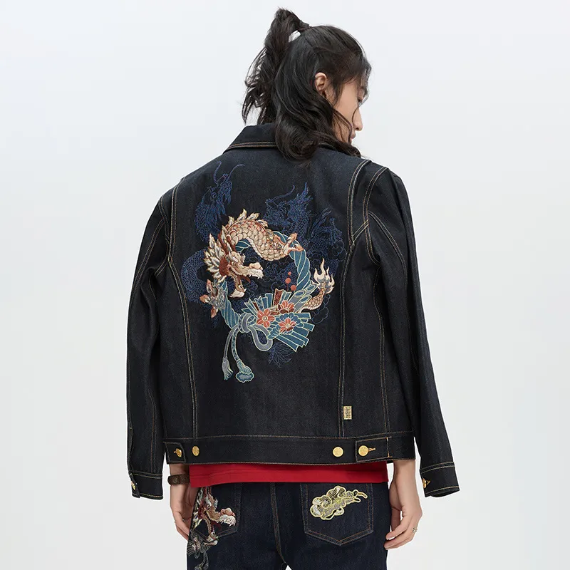 ONIARAI Denim Jacket Men's Denim Blue-4