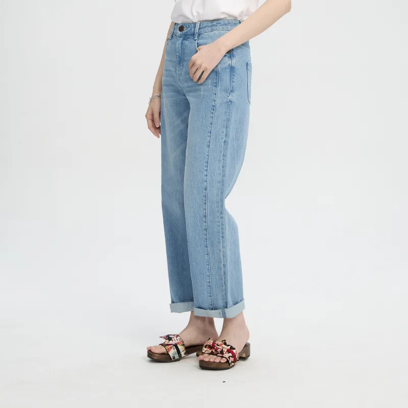 ONIARAI Jeans Women's Light Blue-2