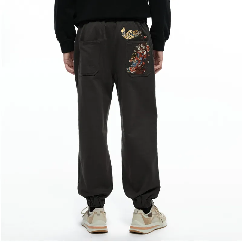 ONIARAI Knitted Sports Pants Men's-4