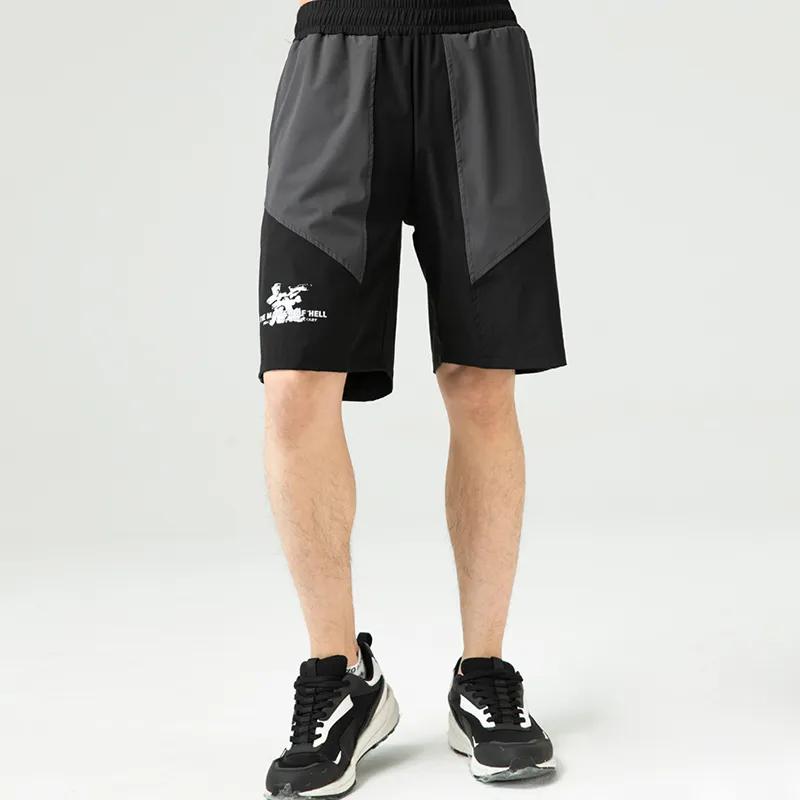 ONIARAI Casual Shorts Men Black-2