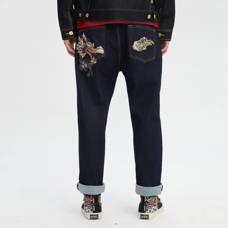 ONIARAI Jeans Men Denim Blue-3