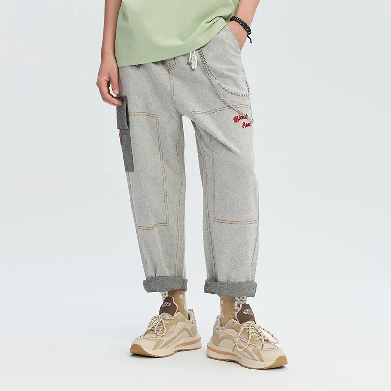 ONIARAI Jeans Men Denim Gray-2