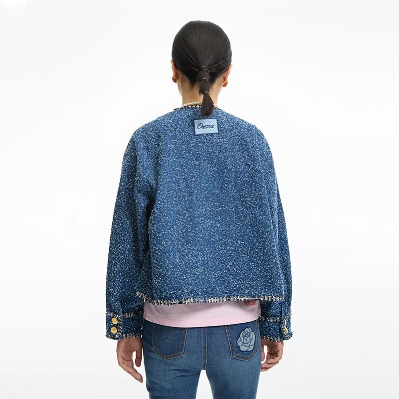 ONIARAI Denim Jacket Women's Blue-2